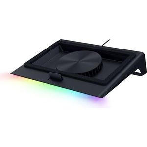 Razer Intelligente koelmat voor laptops van 14 tot 18 inch - Luchtdichte drukkamer (aanpasbare ventilatorcurven, 3-poorts USB-A-hub, knoppen