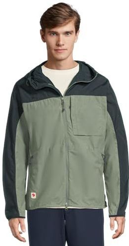 Fjallraven High Coast windjack, maat M, patinggroen / marineblauw, Navy Blauw