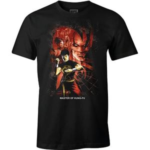 Marvel t-shirt mannen, Zwart