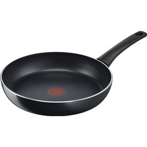 Tefal C27802 Generous Cook braadpan 20 cm antiaanbaklaag thermosignaal smeltbodem voor alle warmtebronnen inductie diepe vorm zwart