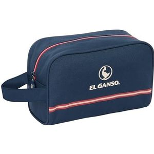 Safta EL Ganso Classic - Schooltas voor kinderen met handvat, gemakkelijk te reinigen, comfortabel en veelzijdig, kwaliteit en sterkte, 24 x 10 x 15 cm, kleur: marineblauw, Estándar,, Navy Blauw,