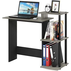 Furinno Efficient Home Laptopbureau Frans eiken Zwart