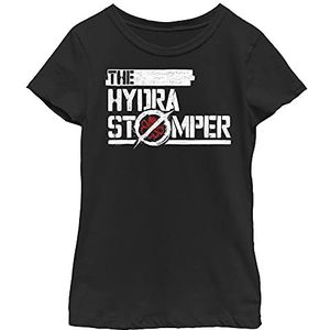 Marvel Hydra Stomper, T-shirt pour fille, Schwarz, Noir (Schwarz), L