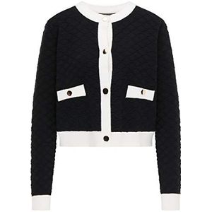 faina Cardigan voor dames 11009605, zwart.