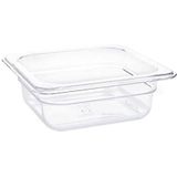 Vogue U239 Gastronorm container, transparant, 65 mm, 1,05 liter