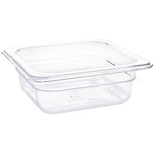 Vogue U239 Gastronorm container, transparant, 65 mm, 1,05 liter