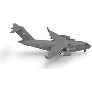 Herpa US Air Force Boeing C-17A Globemaster III - 437th Airlift Wing ""Spirit of the Candy Bomber"", miniatuur op schaal 1:500, verzamelstuk, model zonder sokkel, metaal