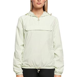 URBAN CLASSICS Dames windjack, regenjas met kap, waterdicht, dames, lange mouwen, licht, waterafstotend, verschillende kleuren, XS-5XL