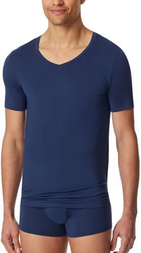 Schiesser Schiesser Heren T-shirt V-hals - premium modal gebreid heren, Admiral_181531