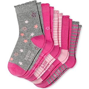 Schiesser Sternchen Kindersokken, meisjes, sokken, gesorteerd 5, 27-30, meisjes, 5 stuks, Meerkleurig