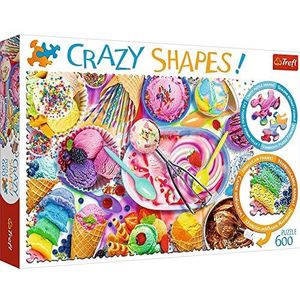 Trefl Puzzel - Sweet Dream, 600 stukjes, Crazy Shapes, premium kwaliteit, voor volwassenen en kinderen vanaf 10 jaar