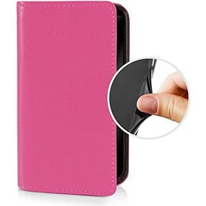 eSPee HD601056o siliconen flip case beschermhoes met magneetsluiting voor HTC Desire 601 roze