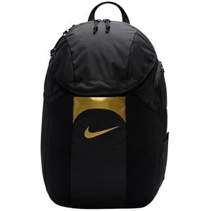Nike DV0761-016 Academy Team Sports Uniseks rugzak voor volwassenen, zwart/MTLC Gold Coin, één maat, sport, Zwart/Mtlc Gold Coin, Sport