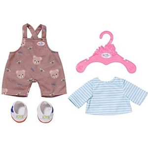 Zapf Creation Baby Born 834732 Jeans-outfit voor beer BABY born & poppen tot 36 cm groot - berenoutfit met schoenen - vanaf 1 jaar