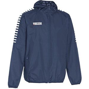 Derbystar Hyper Uniseks jas voor alle weersomstandigheden, marineblauw/wit