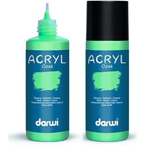 DARWI - DA0220080640C – een fles acrylverf ondoorzichtig – kleur mintgroen – 80 ml – Darwi ACRYLIC