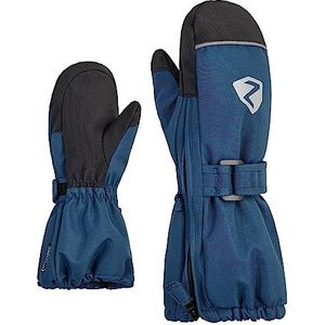 Ziener LANUP/wintersport uniseks baby skihandschoenen | waterdicht, extra warm, wol, hale navy stru, 110