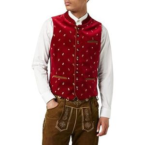 Stockerpoint Calzado Acquises Traditioneel Duits kostuum voor heren, Rood (donkerrood)