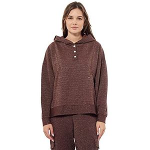 Kaporal Dames sweatshirt, Flex-kleur, Ganache-maat, bruin, L, ganach braun