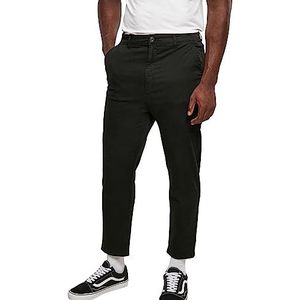 Urban Classics Pantalon chino cropped pour homme, Noir, 30