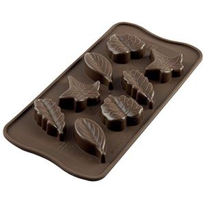silikomart Siliconen chocolade vorm, bruin