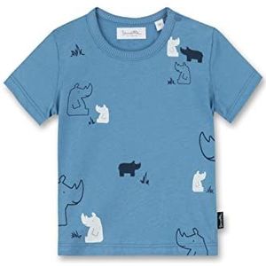 Sanetta T-shirt voor baby's en jongens, Cloud Blauw