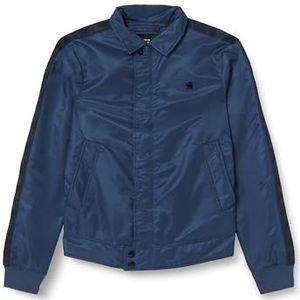 G-STAR RAW Harrington jas heren jassen, Blauw (rang blauw D23650-C143-868)