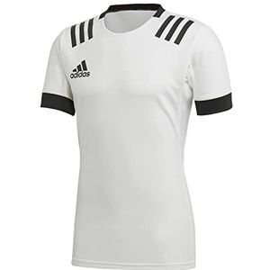 adidas TW 3s JSY F T-shirt voor heren, Wit/Zwart