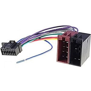 Sound-way kabelboom adapter ISO-connector compatibel met Sony autoradio 16 pin