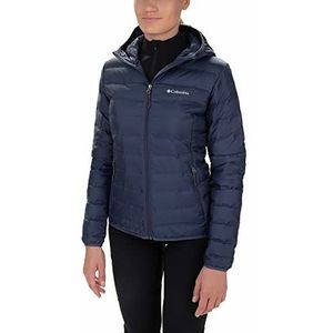 Columbia Donsjack met capuchon, marineblauw, L