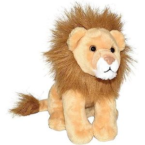 Wild Republic Wild Calls Leeuw, authentieke dierenschreeuw, pluche speelgoed, 20 cm, cadeau voor geboorte, pluche geluid, vulling gemaakt van gerecyclede waterflessen