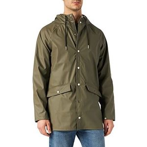 JACK & JONES Jjwinston Regenjas voor heren, Olijfgroen