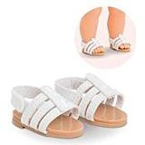 Corolle 9000211080 - sandalen, voor alle MaCorolle poppen van 36 cm, vanaf 4 jaar