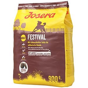 JOSERA Festival (5 x 900 g) | droogvoer voor honden omhuld met heerlijke saus | Super Premium voer voor volwassen honden | 5 stuks