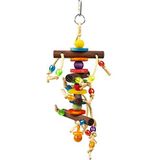 duvoplus, Kleurrijke hanger – blokken van hout & speelgoed, 28 x 10,2 x 6 cm, meerkleurig, vogels, meerkleurig