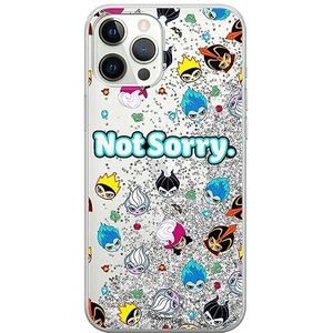 ERT GROUP Coque de téléphone portable pour Apple Iphone 12/12 PRO Original et sous licence officielle Disney motif Disney Villains 005, avec effet de débordement de paillettes