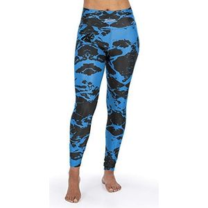 Zubaz Legging officiel NFL Carolina Panthers pour femme Lava, noir/bleu panthère, taille XL, multicolore, XL