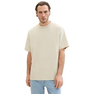 TOM TAILOR T-shirt pour homme, 10336 - Couleur : beige, XXL