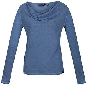 Regatta Frayda T-shirt voor dames, Blauw/blauw.