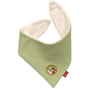 SIGIKID 42679 sjaal Forest Fox voor meisjes en jongens, speelgoed voor baby's vanaf 3 maanden, Groen/Wit