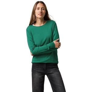 Cecil B302754 Pull en Tricot Fin, Vert Malachite, S Femme, Vert Malachite., S