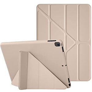 Beschermhoesje compatibel met iPad Mini 6 (8,3 inch, model 2021, 6e generatie), Soft Slim TPU Smart Cover Case 5 in 1 verschillende kijkhoeken, Auto Sleep/Wake Case