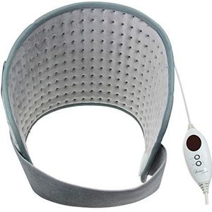 Ardes AR4H03 Thermotrou ceinture lombaire pour dos, abdominal, jambes coussin thermique en microfibre doux avec fermeture à glissière, chauffage rapide