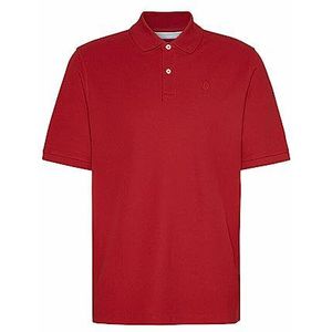 bugatti 8150-95030 Poloshirt voor heren met 1:2 mouwen, Rood 950