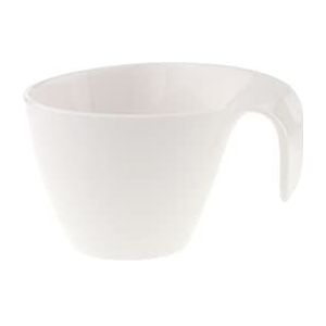 Villeroy & Boch Flow Cup, 380 ml, premium porselein, wit