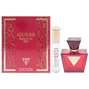 Guess Seductive Red by GUESS for Women – 2-delige cadeauset 1,7 oz EDT Spray, 0,5 oz EDT Spray