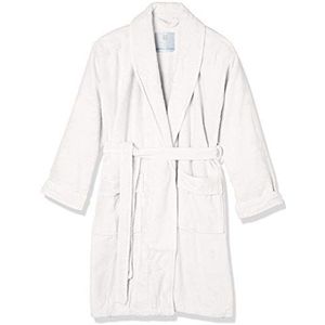 Heckett Lane Bath Bath jurk, 60% bamboe-viscose, 40% katoen, off-white, L, 1,0 stuks
