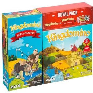 blue orange - Royal Pack - Gezelschaps- en denkspel - Beste spel van het jaar - Dominospel - Tegelspel - Franse auteur - vanaf 8 jaar
