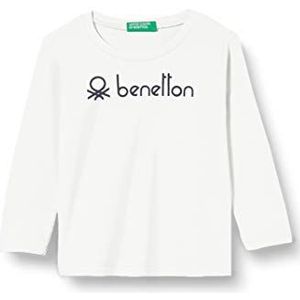 United Colors of Benetton T-shirt voor jongens, wit 901, 82, wit 901