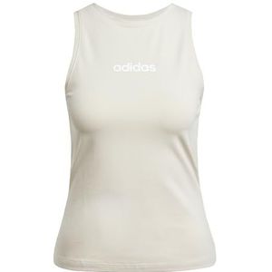adidas ESSENTIALS LINEAR SLIM KATOEN TANK T-shirt voor dames